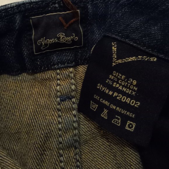 VIGOSS - JEANS - DARK BLUE - SIZE 29 (EUC) - Picture 3 of 3